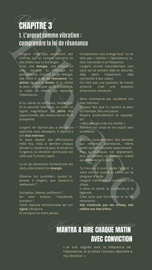 L’art de l’Abondance